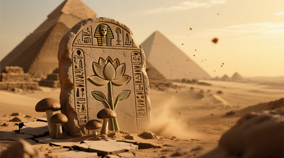 L'Égypte ancienne et les champignons : symboles et significations cachées L'Égypte ancienne et les champignons : symboles et significations cachées